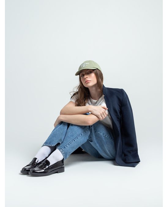 Chaqueta larga tipo blazer