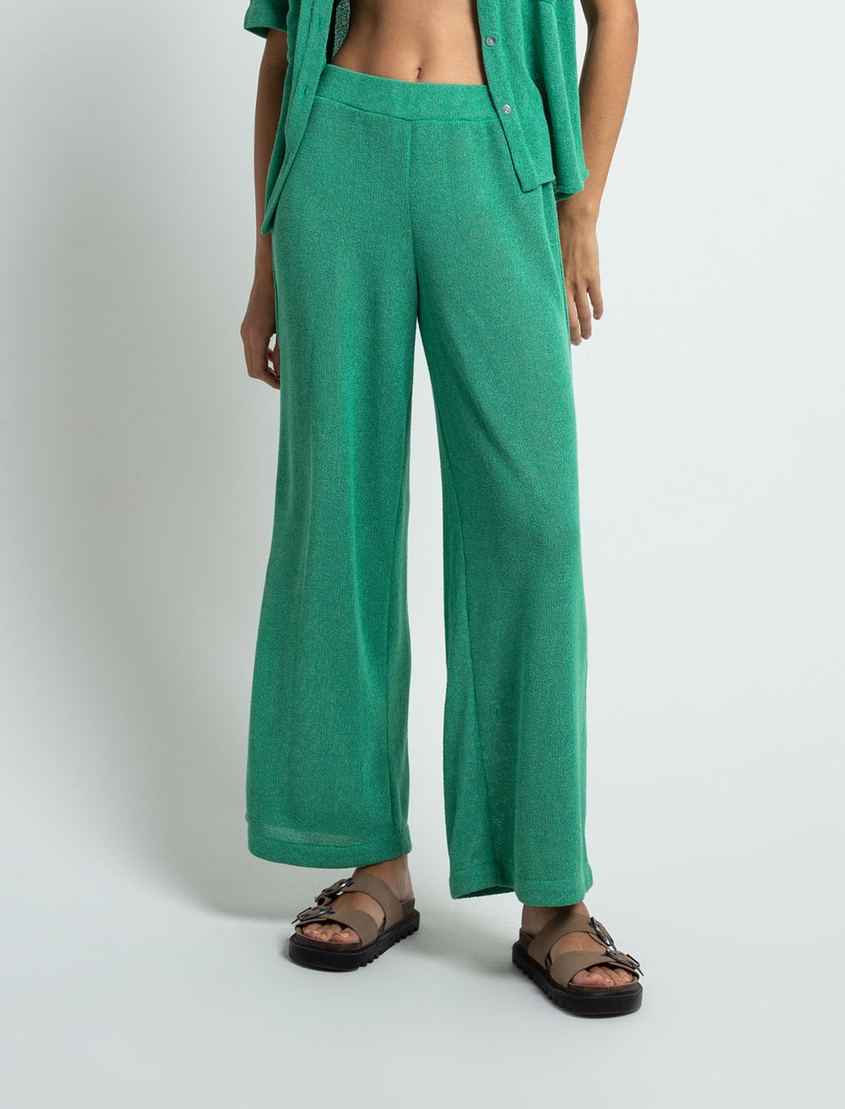 Pantalón de tela fluida