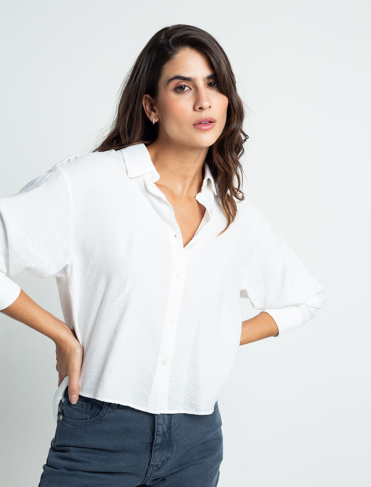 Camisa de cuello clásico