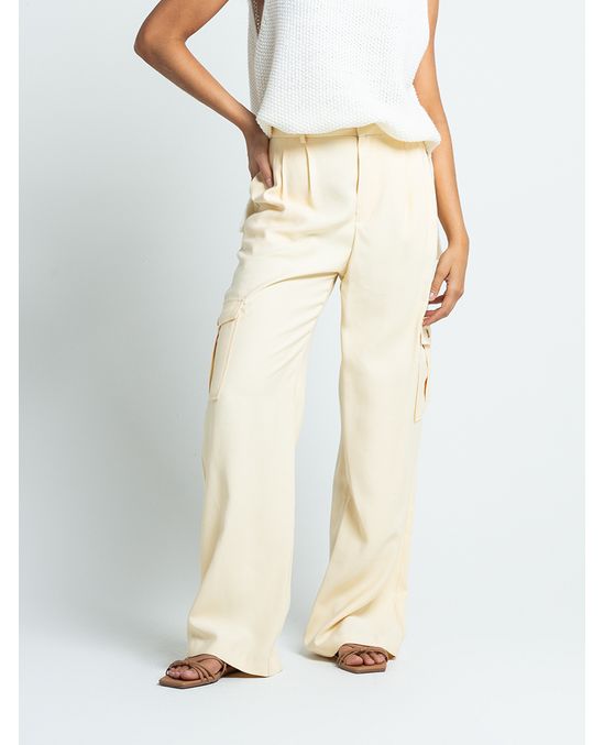 Pantalón de tela fluida