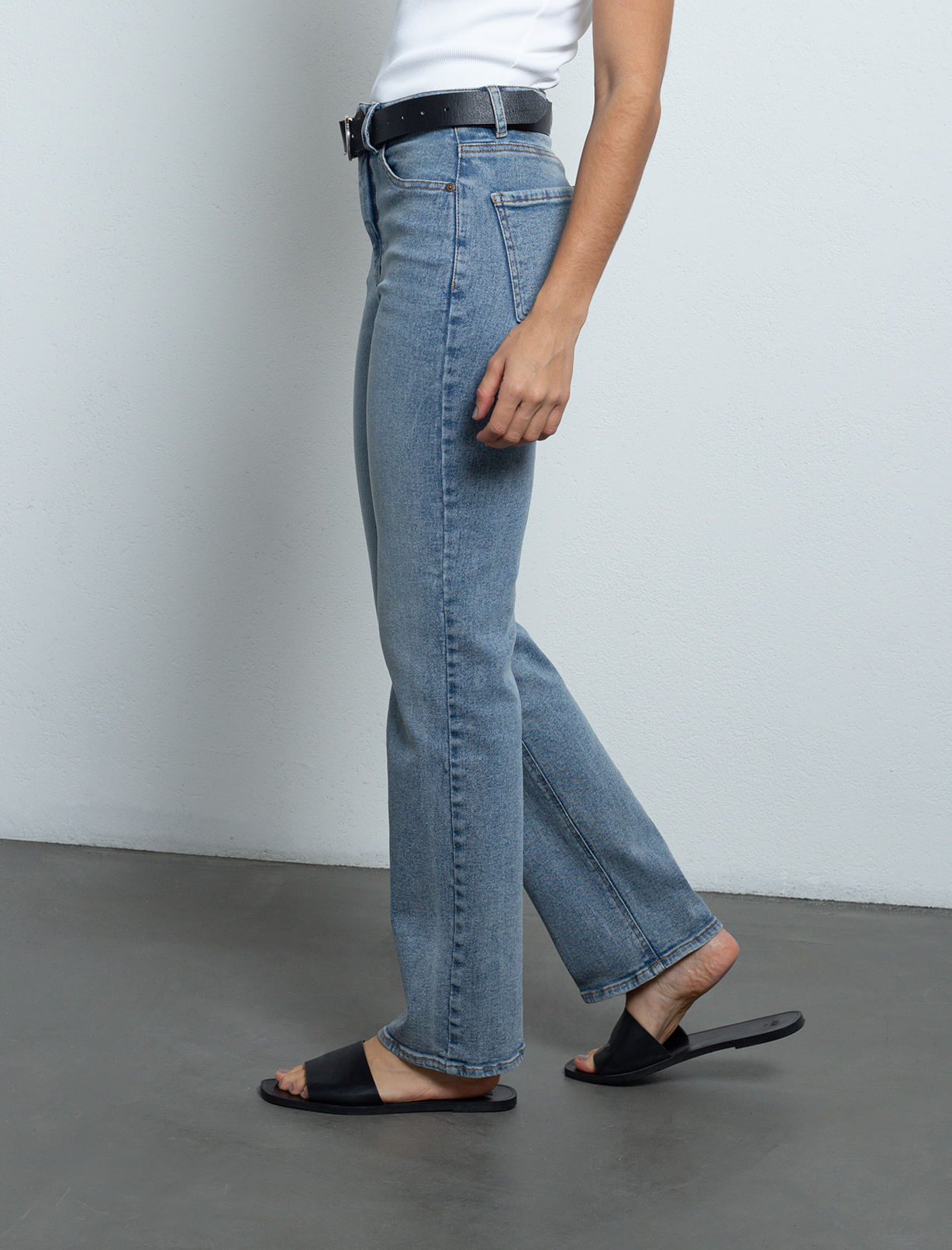 Jean de tiro súper alto