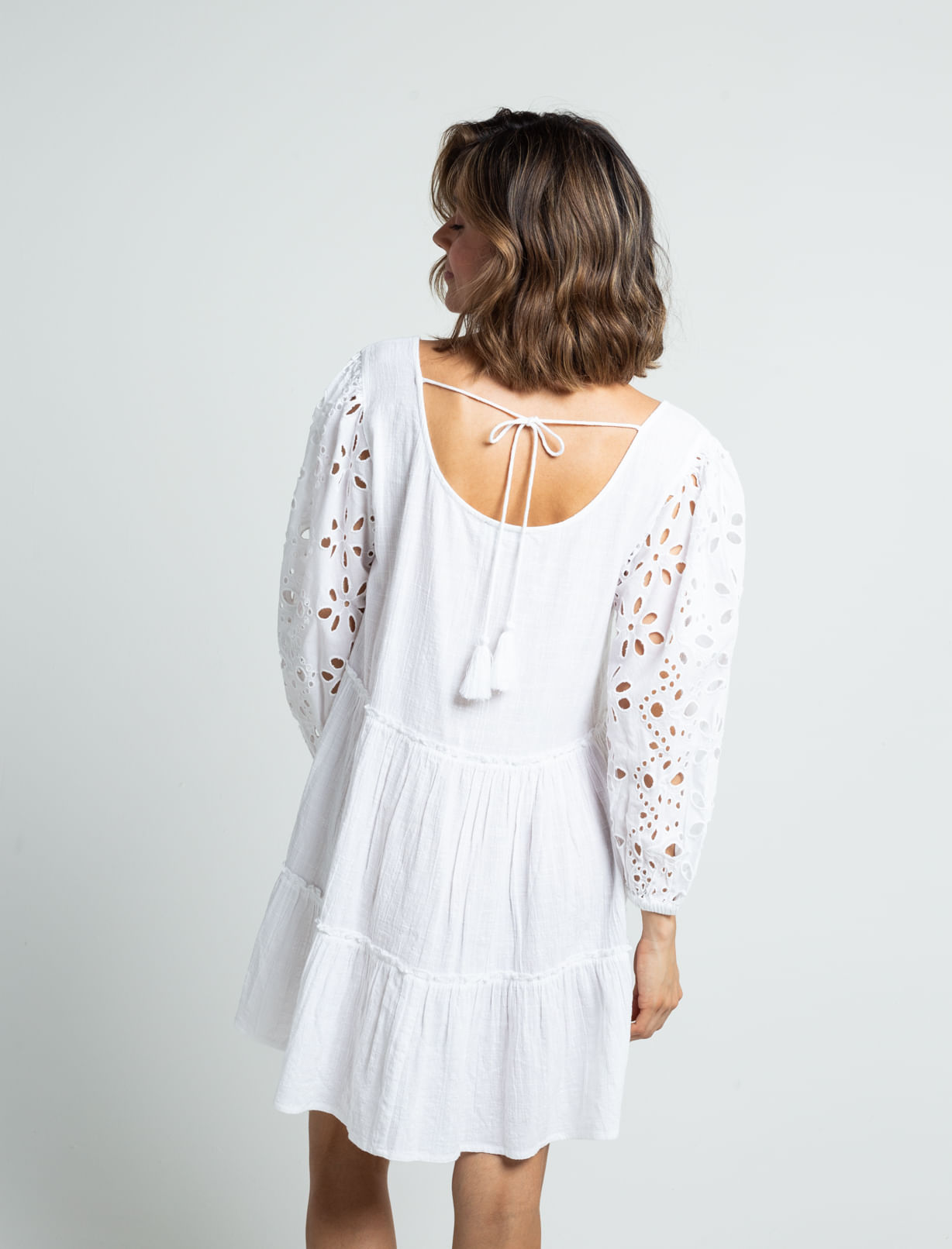 Vestido de tela fluida