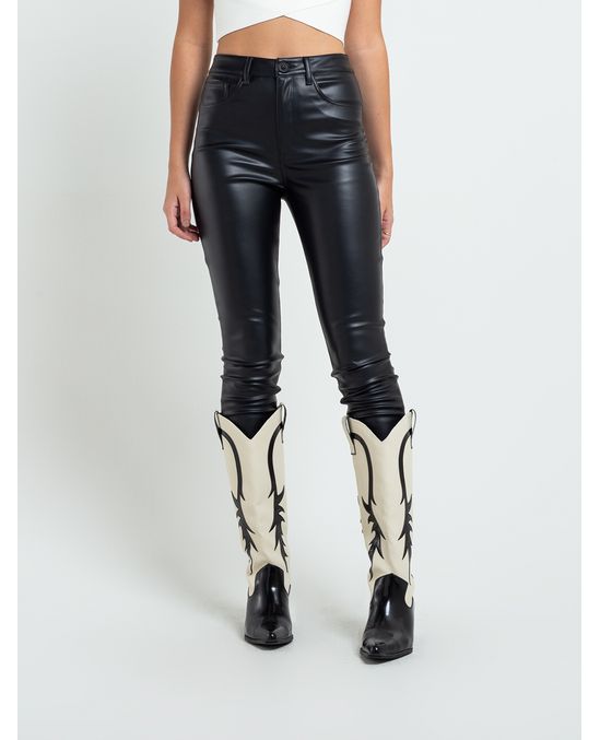 Pantalón en estilo cuero