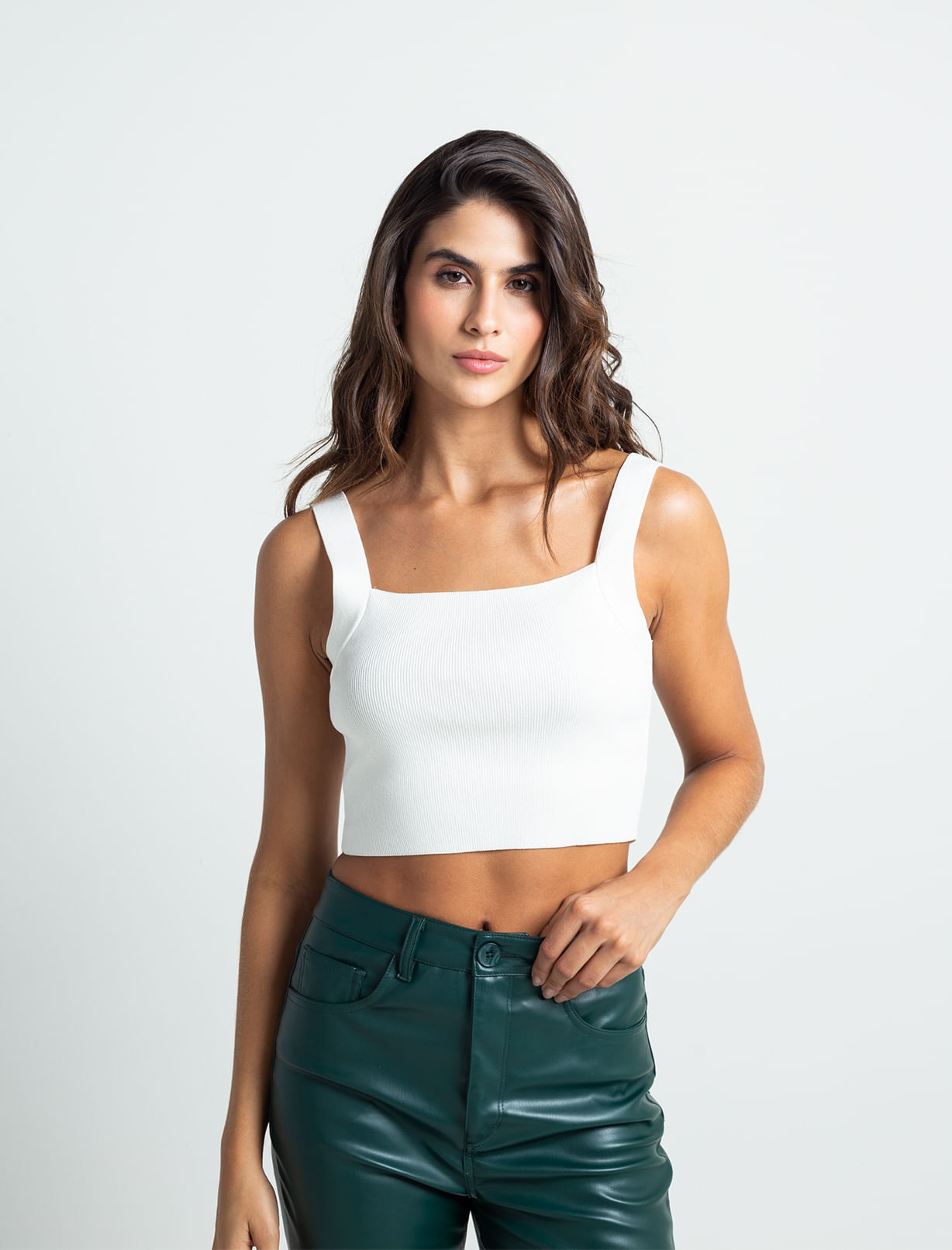 Camiseta tejida manga sisa