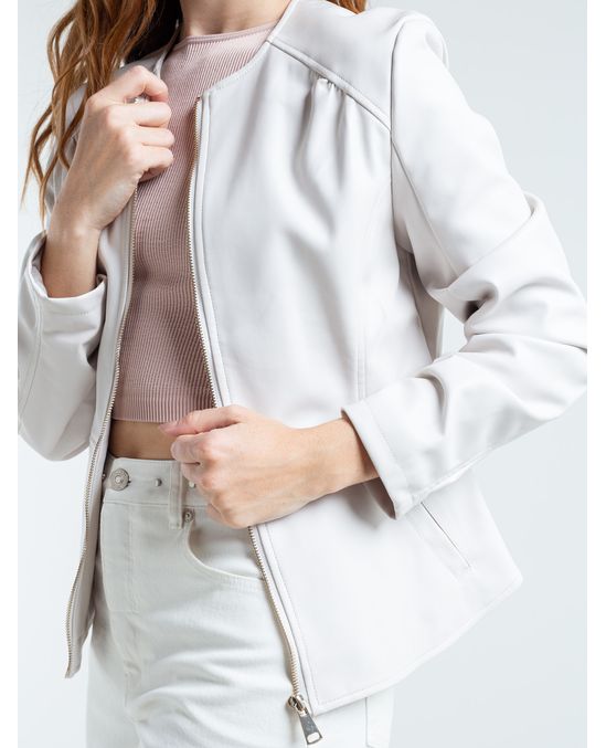 Chaqueta ajustable con cierre