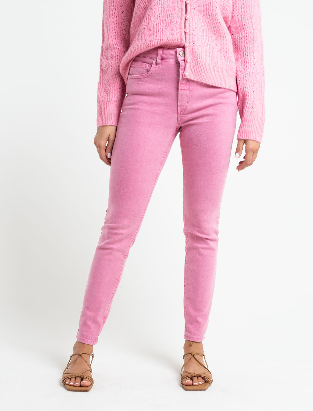 Pantalón de tiro súper alto