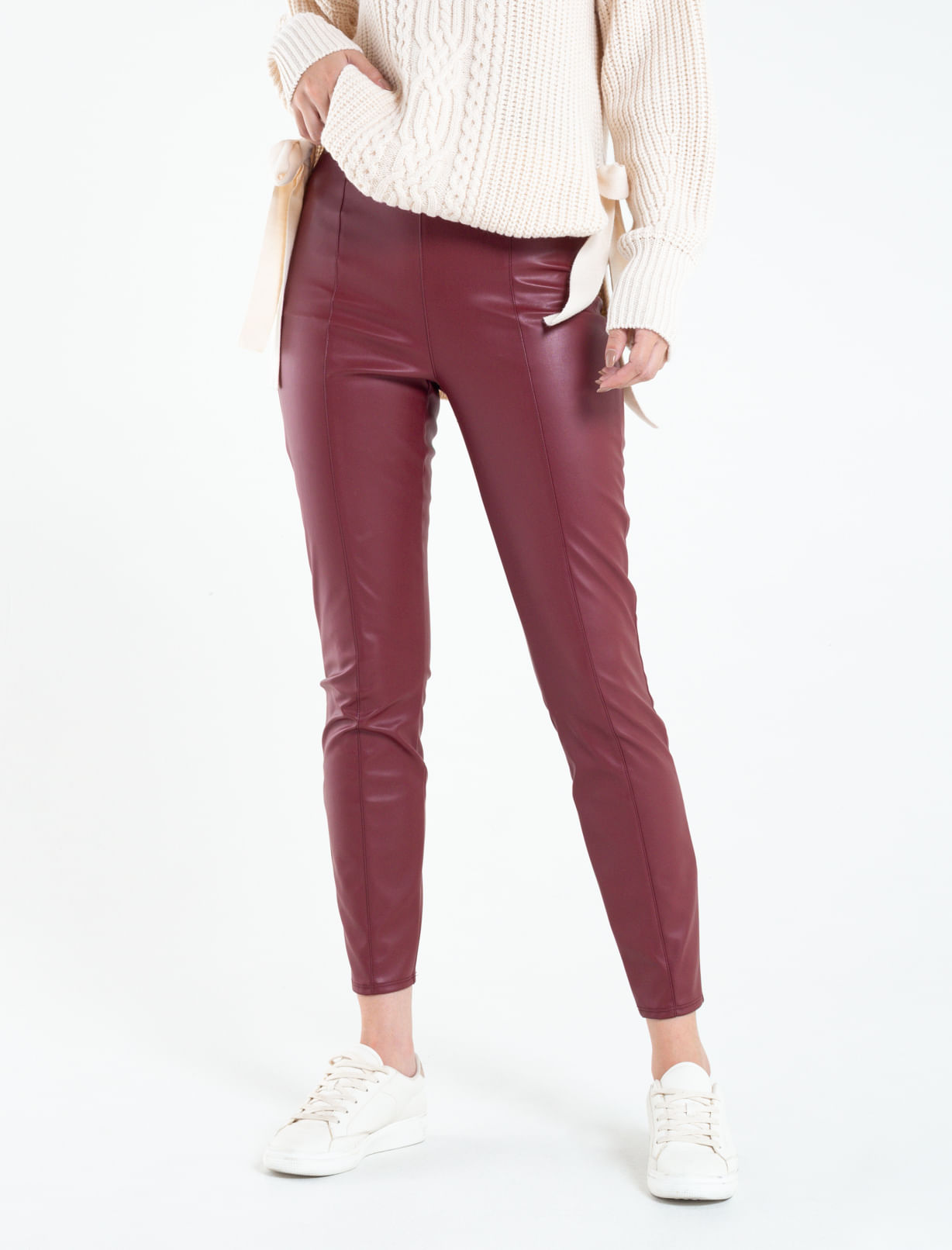 Pantalón de tiro alto