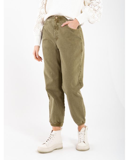 Pantalón baggy de tiro súper alto