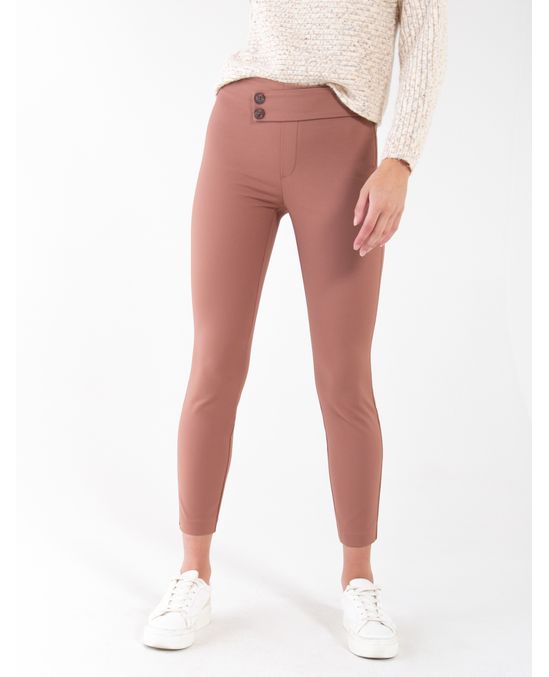 Pantalón con pretina asimétrica