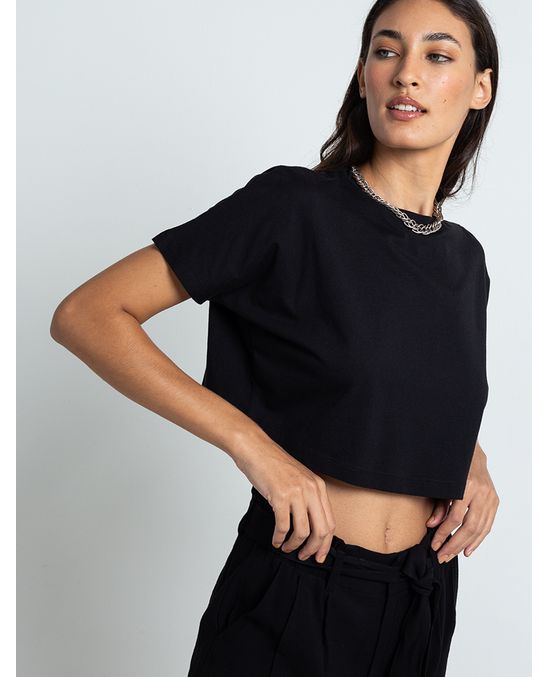 Camiseta básica manga corta