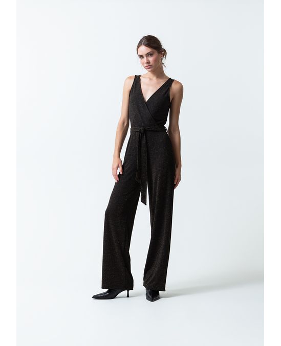 Enterizo con escote en V