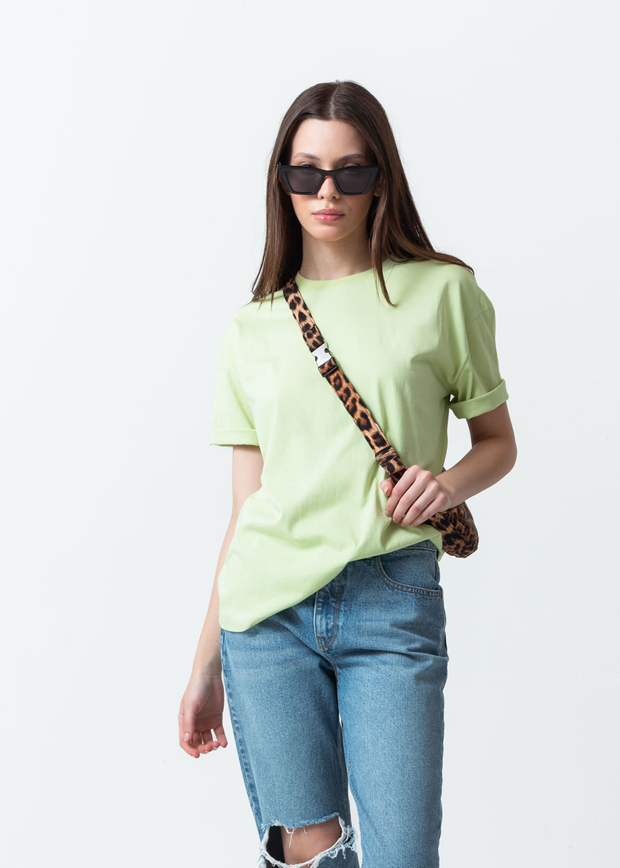 Camiseta básica manga corta