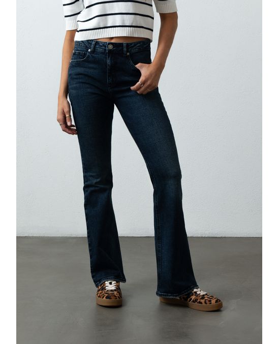 Jean Push Up tiro alto