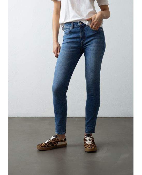 Jean Skinny tono medio