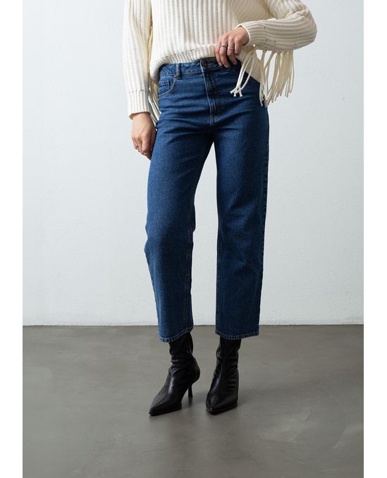 Jean Straight cinco bolsillos