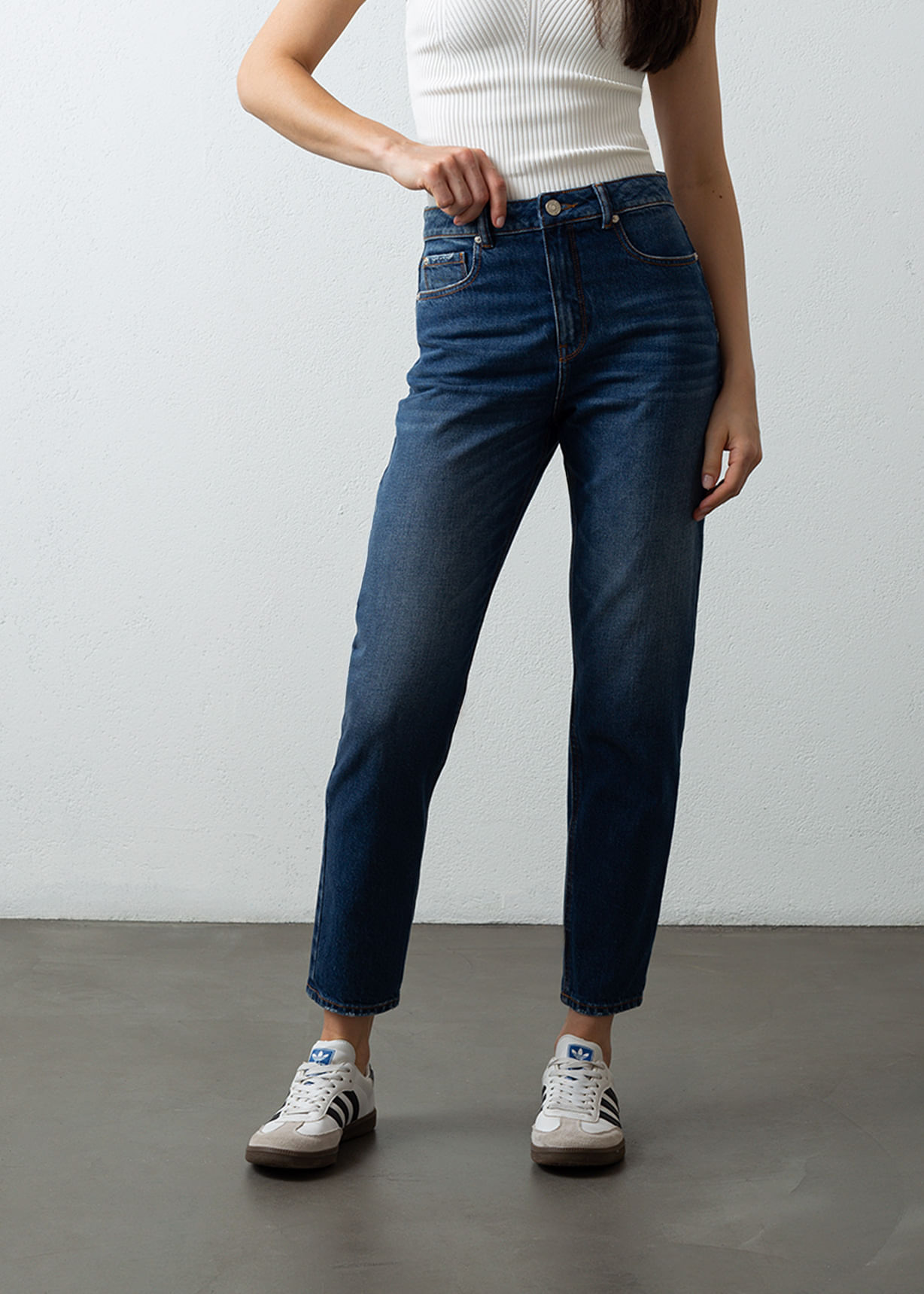Jean fit tono medio