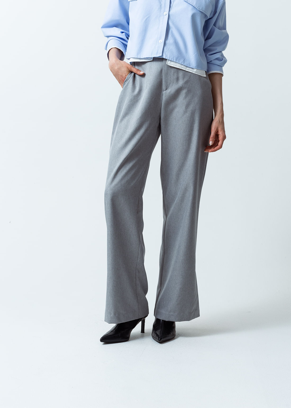 Pantalón elegante bota recta