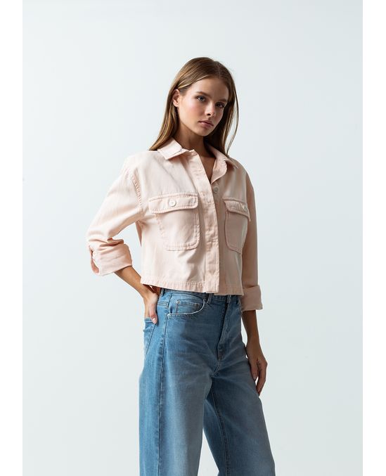 Chaqueta trucker en denim