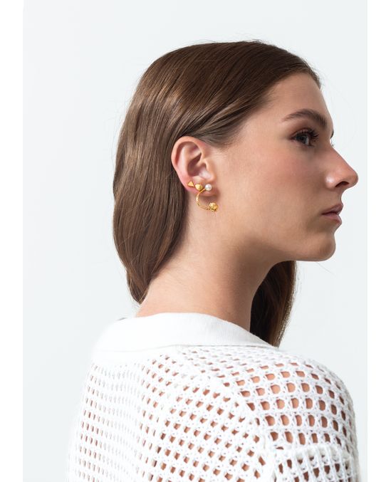 Juego de aretes en trío