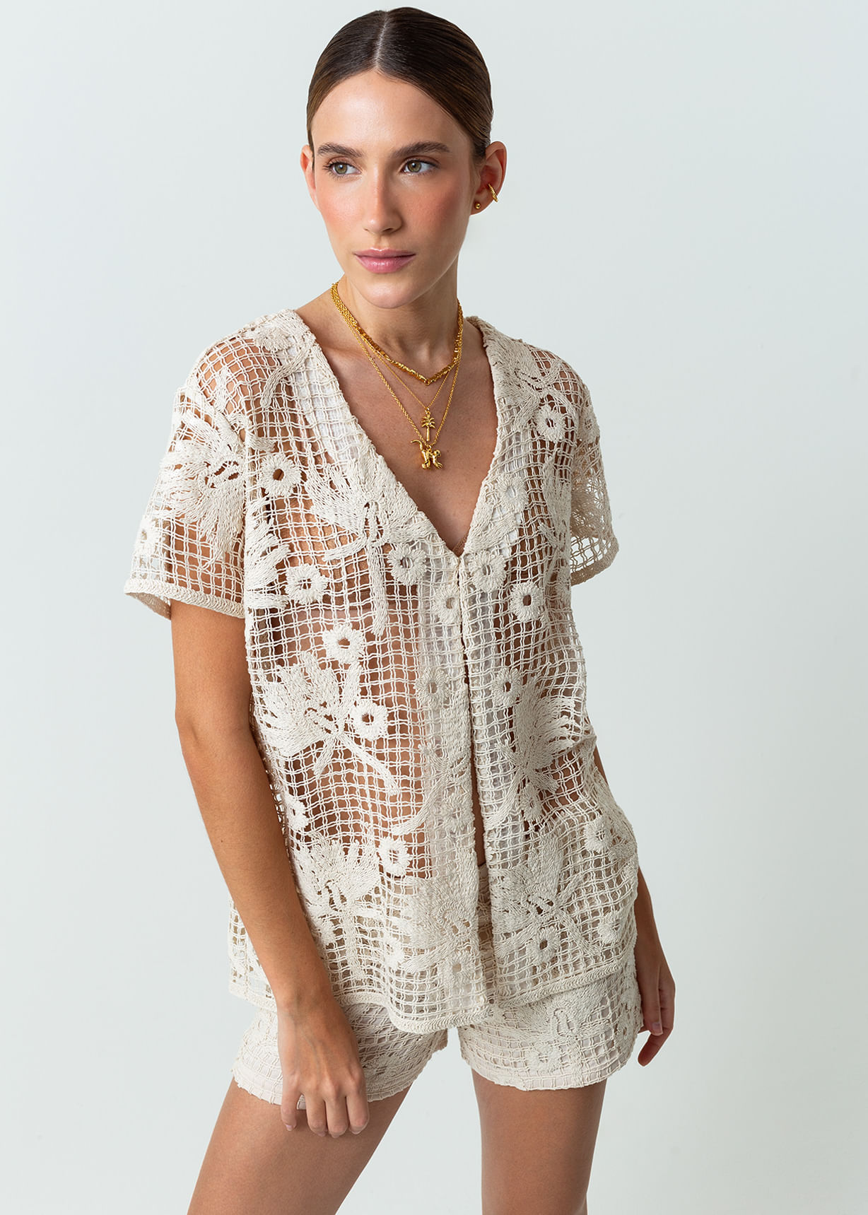 Camisa tejida