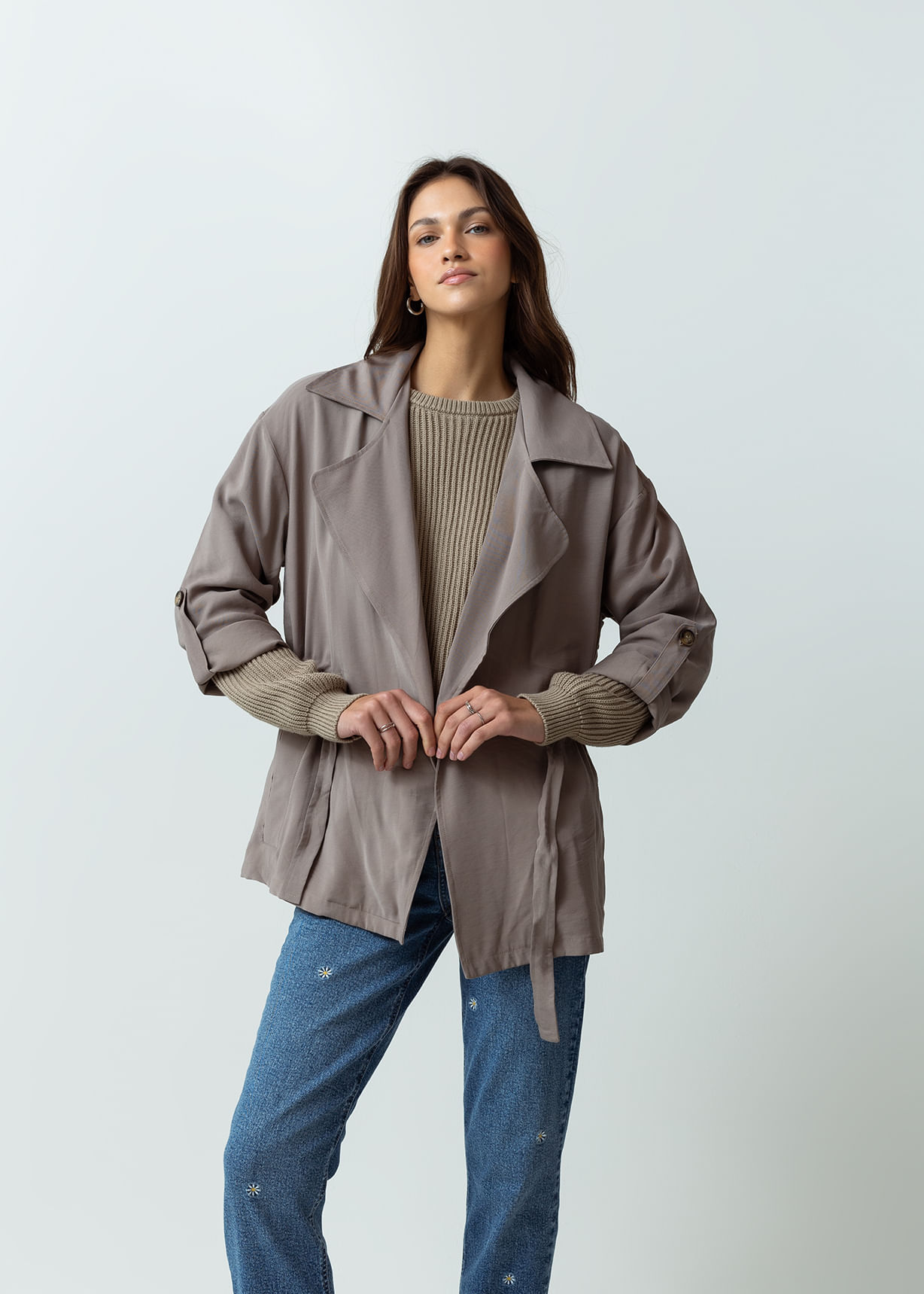 Chaqueta tipo abrigo