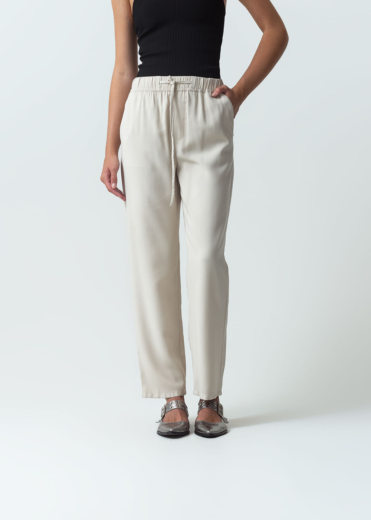 Pantalón Relax tiro alto