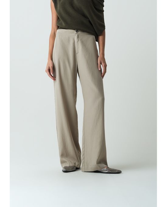 Pantalón Wide Leg tiro alto