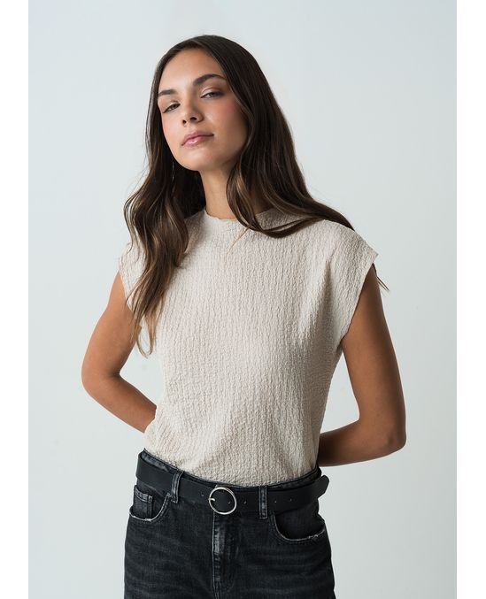 Camiseta manga corta rodada