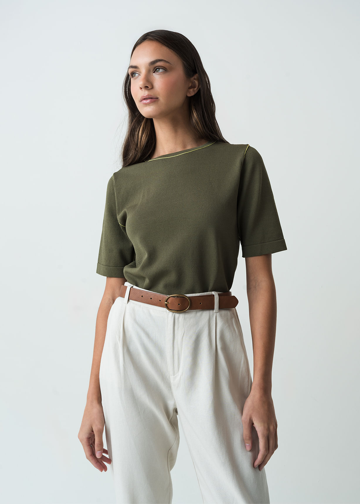 Camiseta tejida