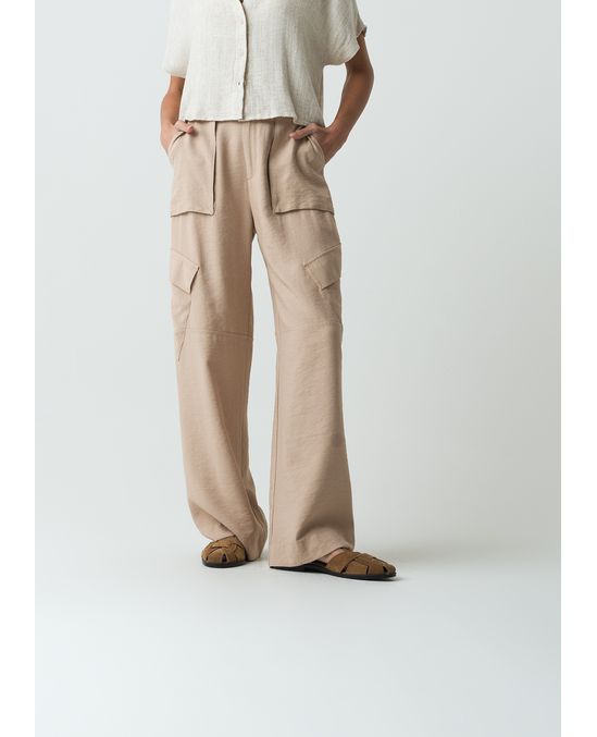 Pantalón Wide Leg tiro súper alto