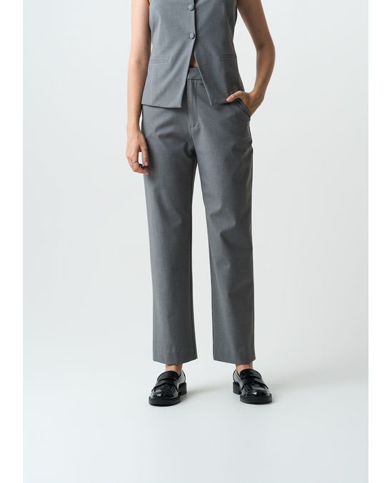 Pantalón Relax tiro alto elegante