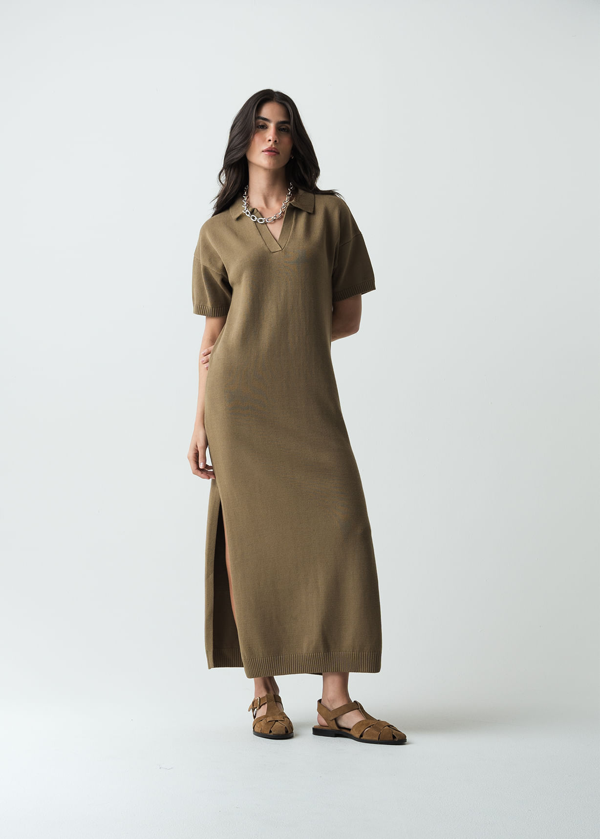 Vestido largo para eventos casuales