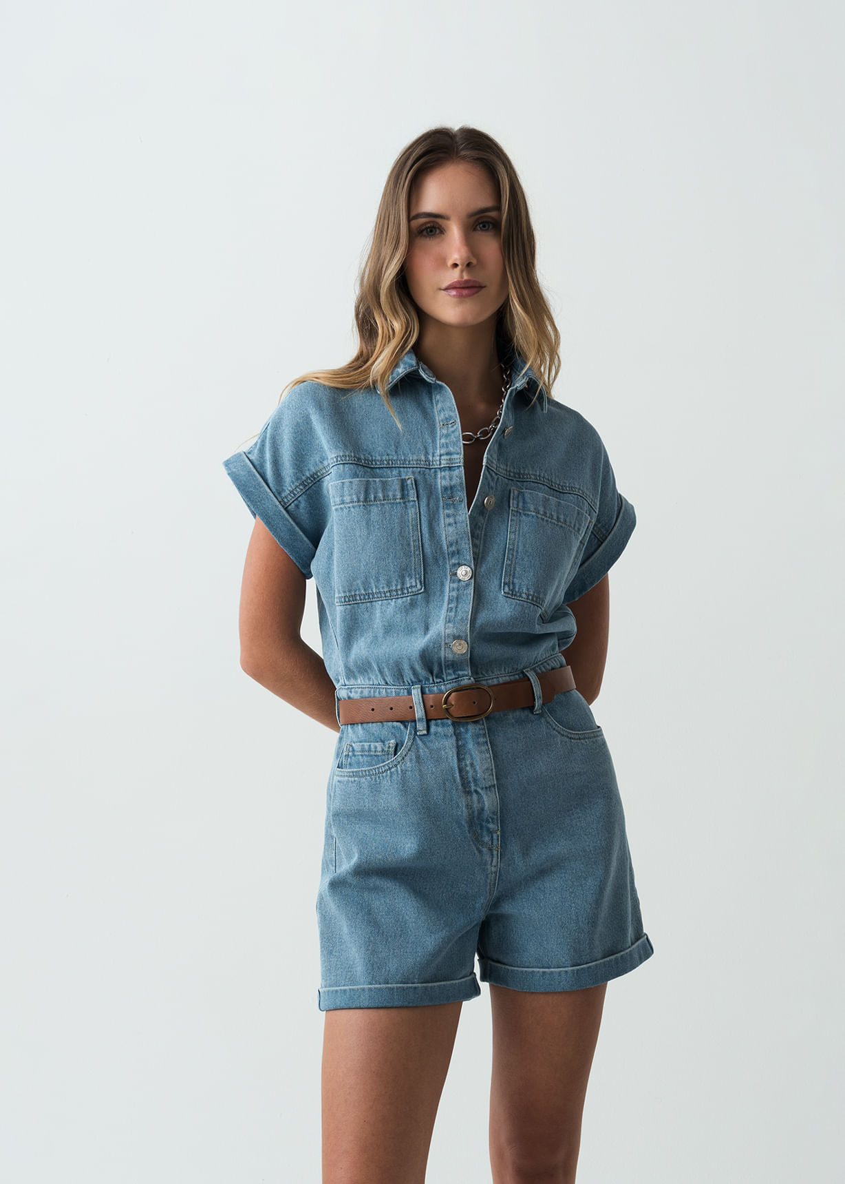Enterizo en denim