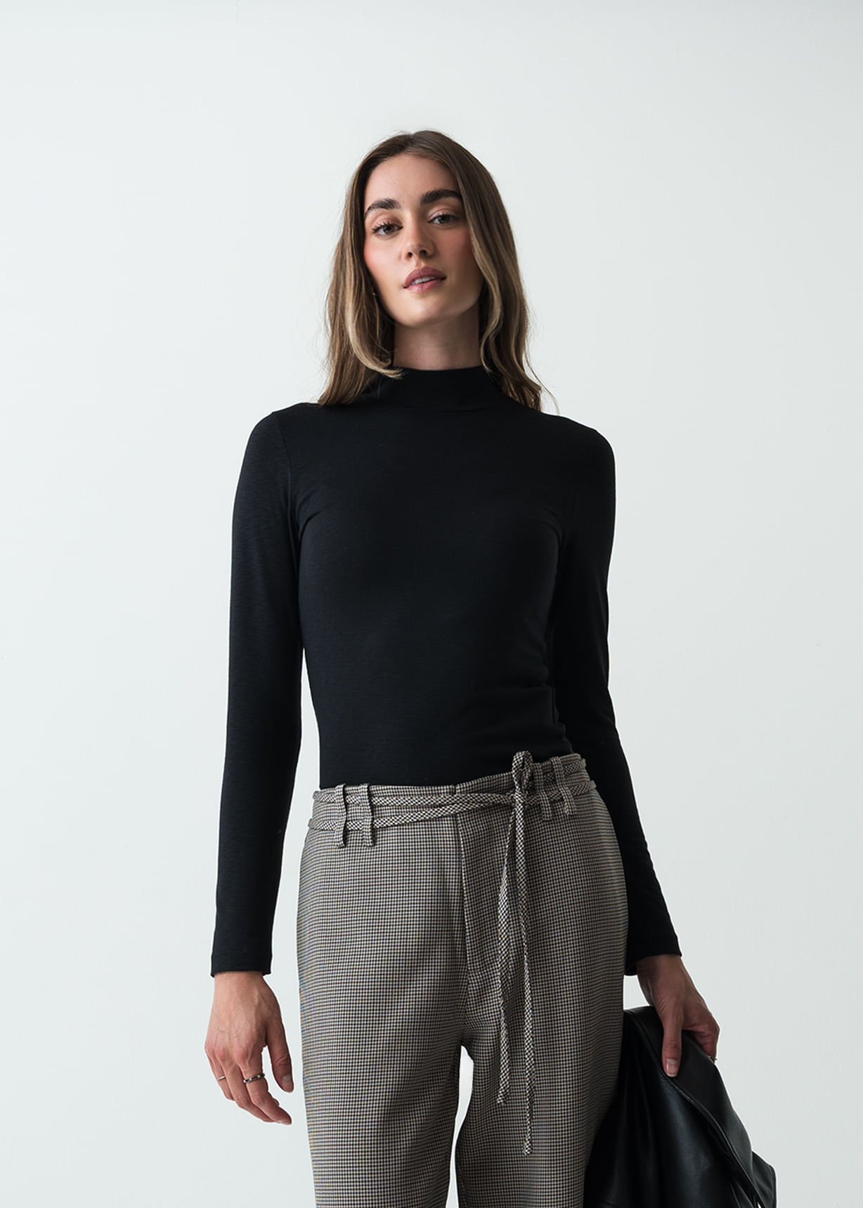 Camiseta manga larga ajustada