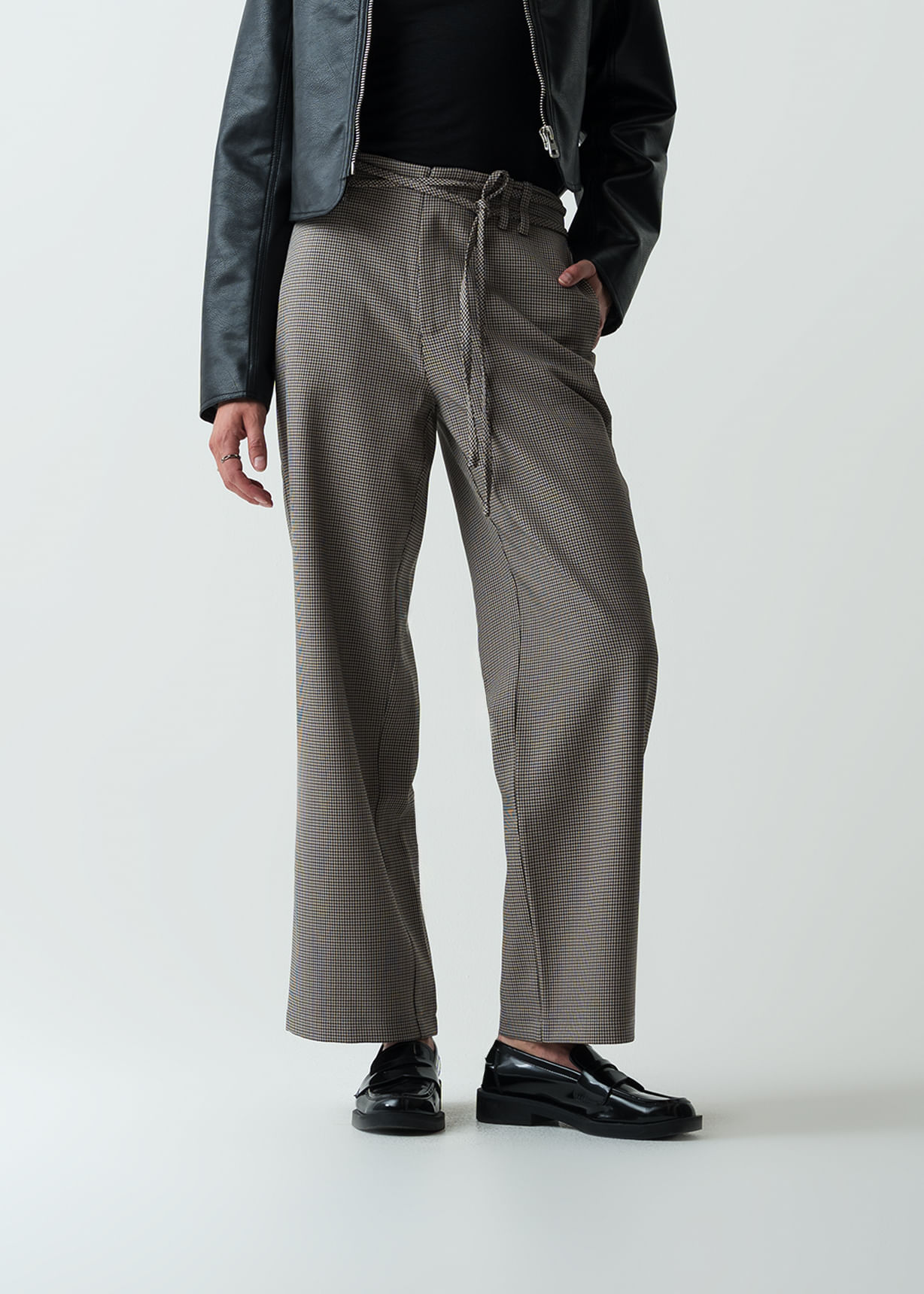 Pantalón Wide Leg fit tiro alto