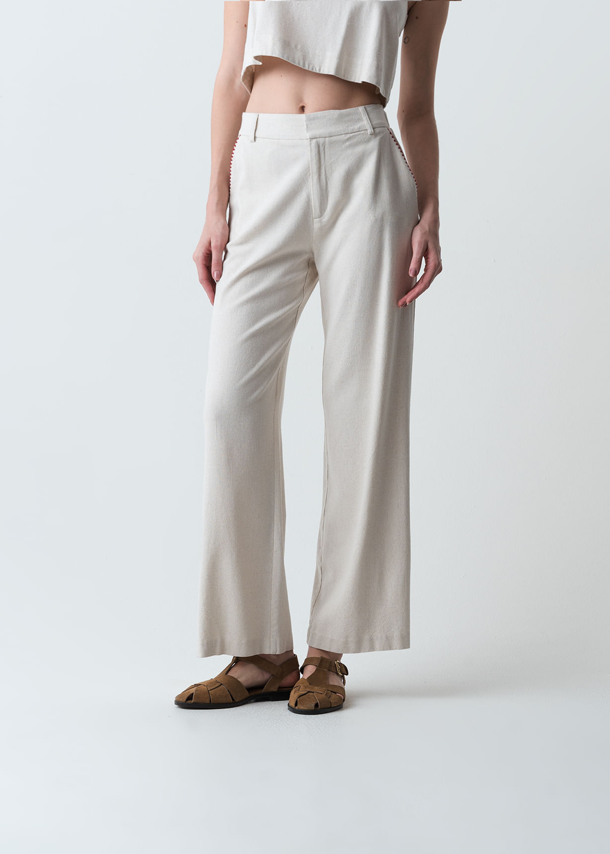 Pantalón Wide Leg tiro súper alto