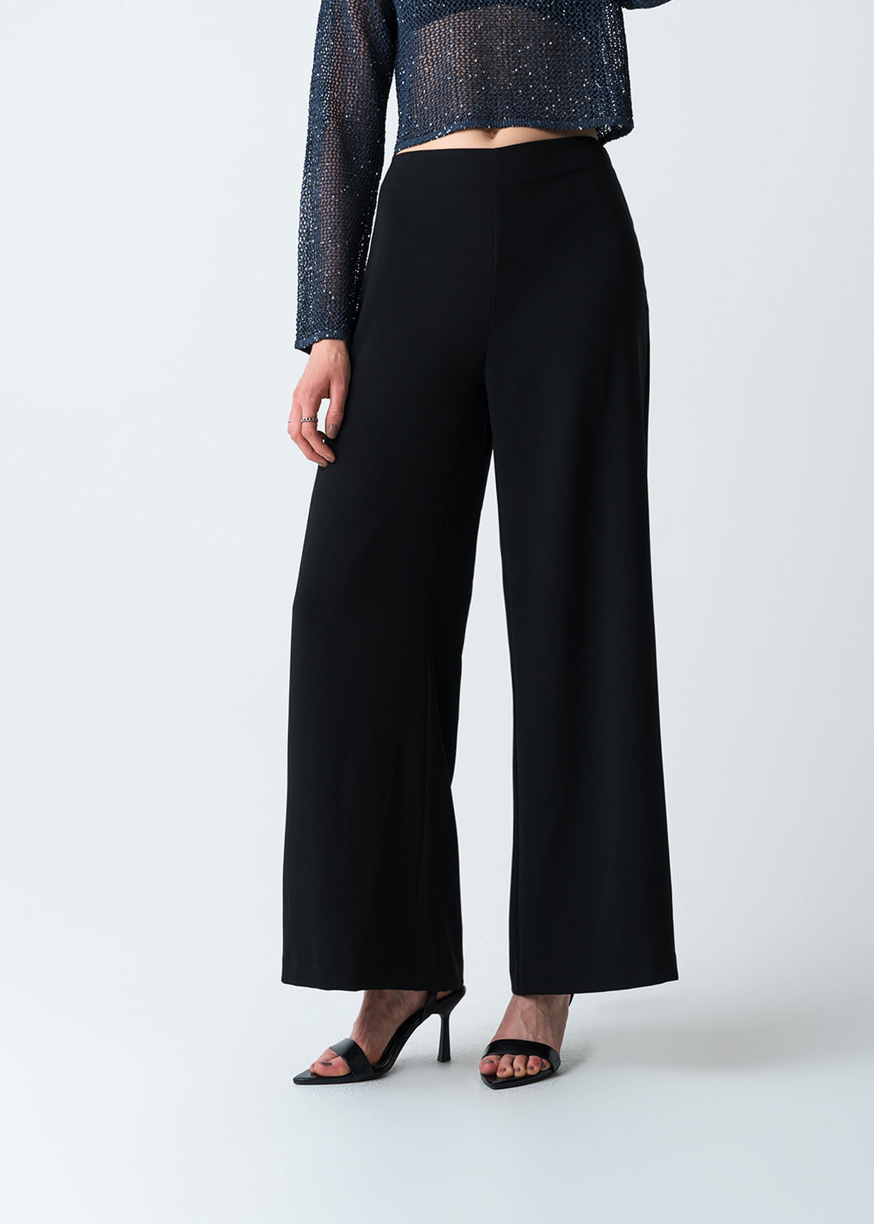 Pantalón Palazzo con prenses