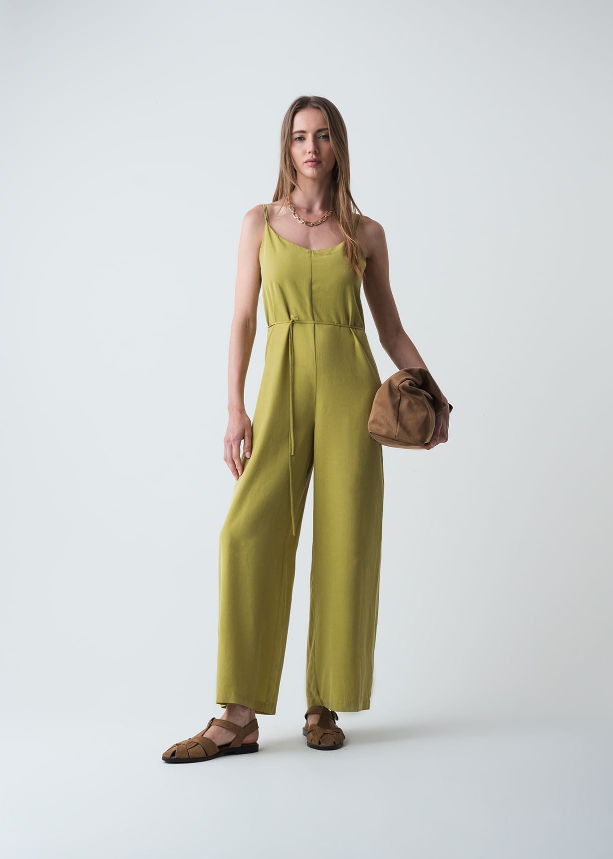 Enterizo largo de tiras