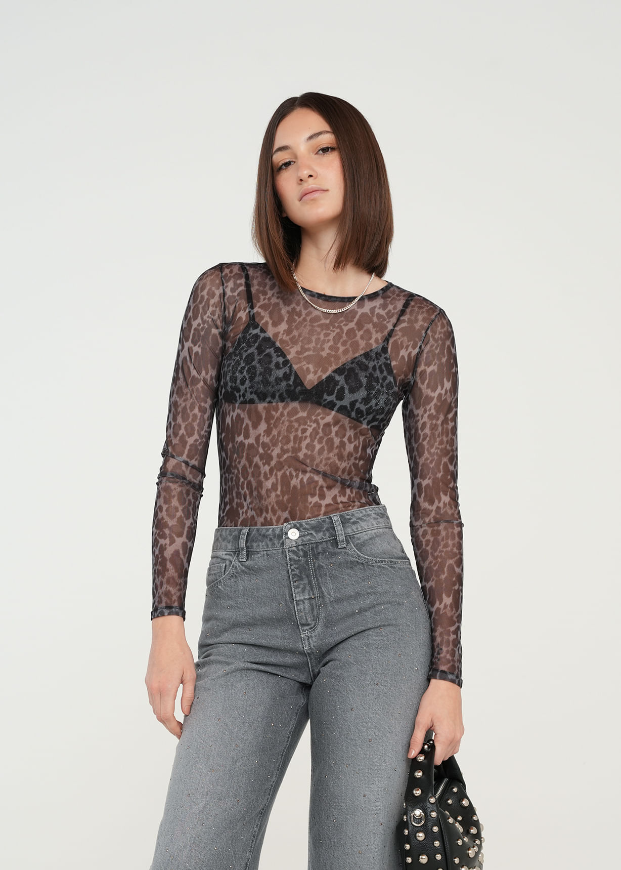 Camiseta de animal print