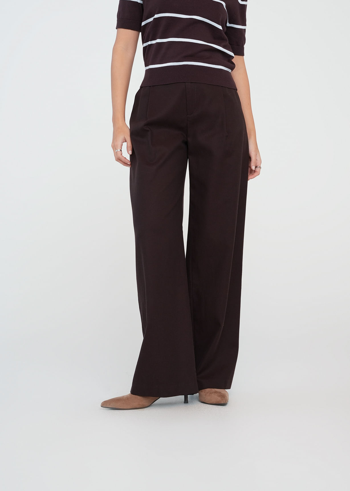 Pantalón Wide Leg clásico