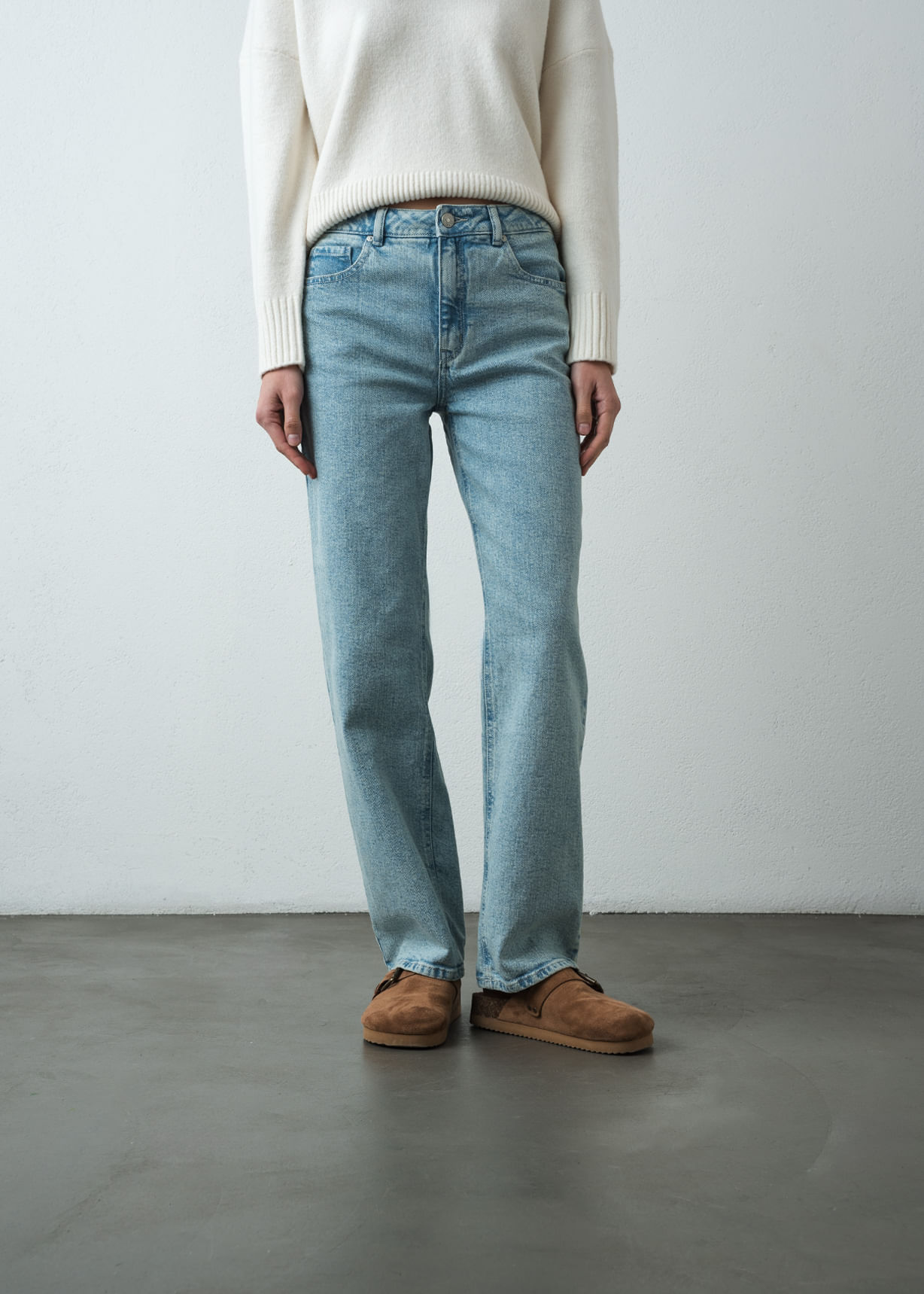 Jean Straight cinco bolsillos