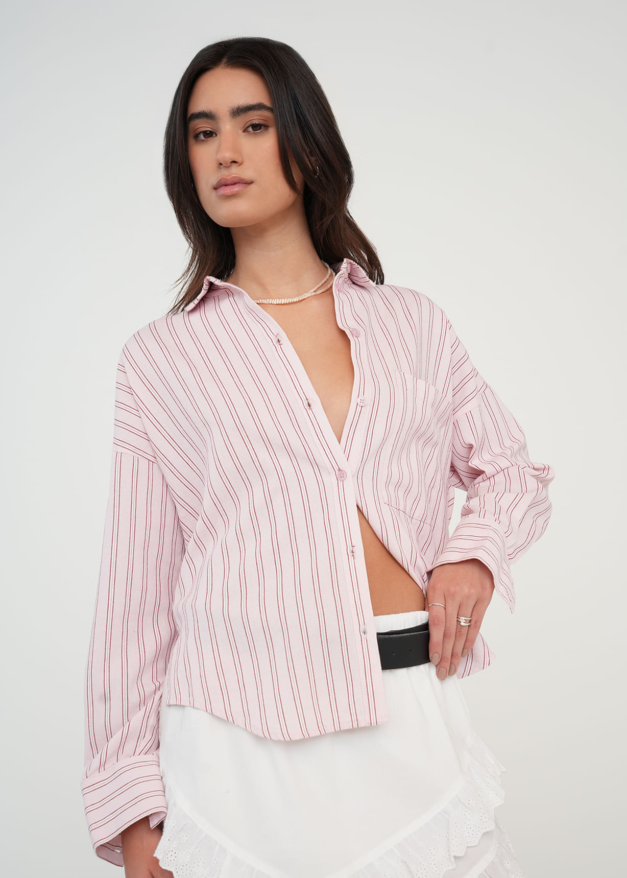 Camisa clásica a rayas