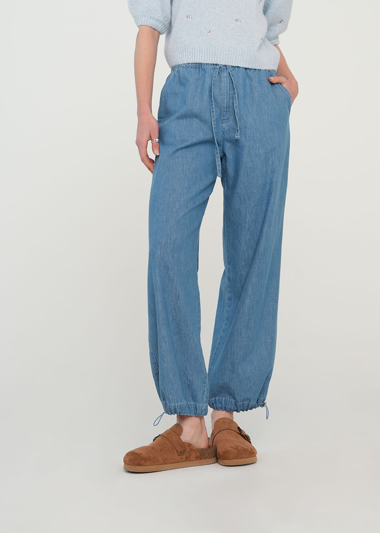 Pantalón Baggy en denim