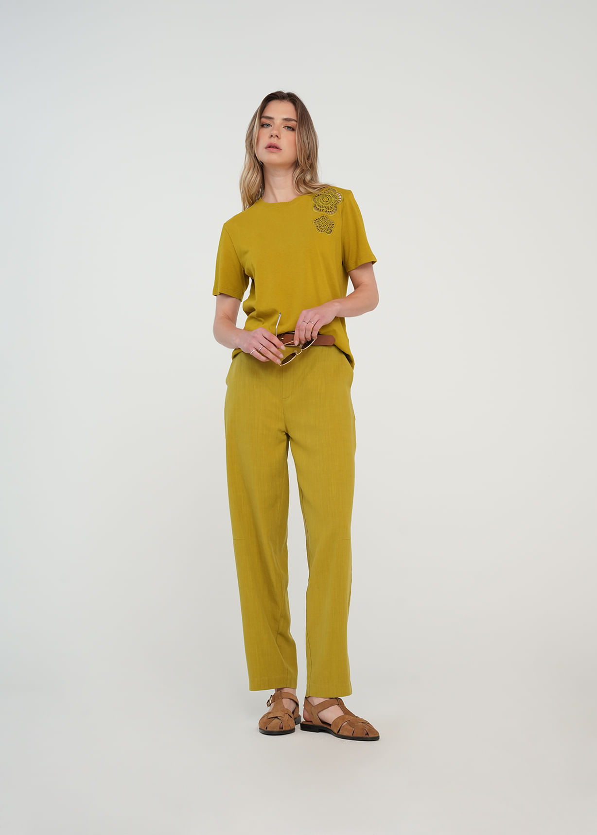 Pantalón Barrel tiro alto