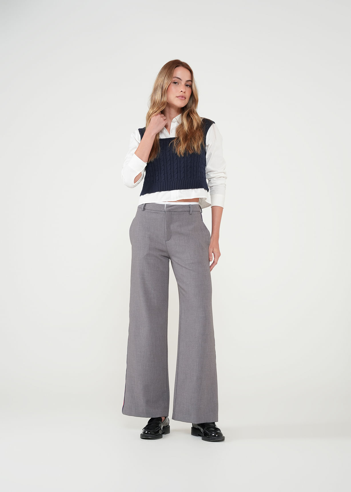 Pantalón Wide Leg clásico
