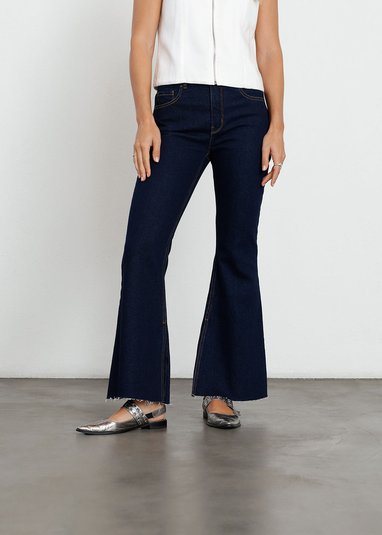 Jean Flare con bota amplia