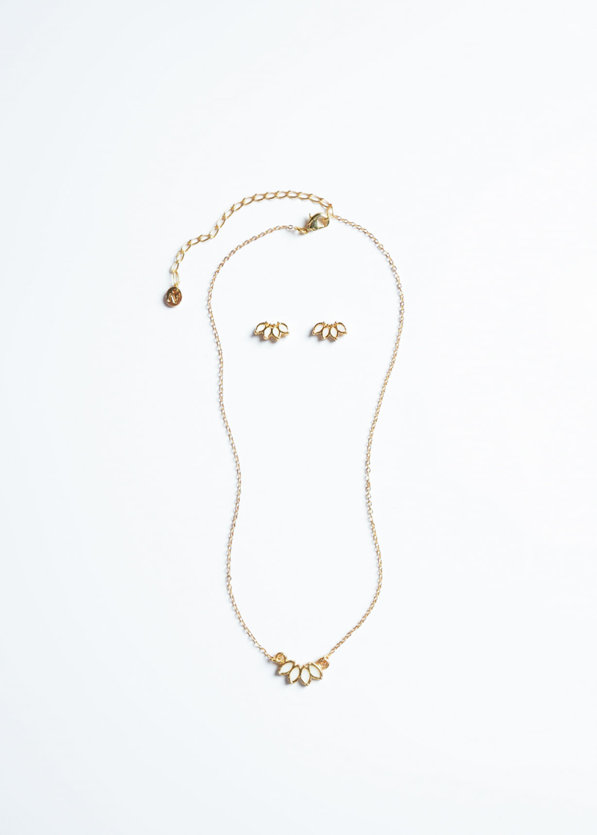 Set de collar con aretes